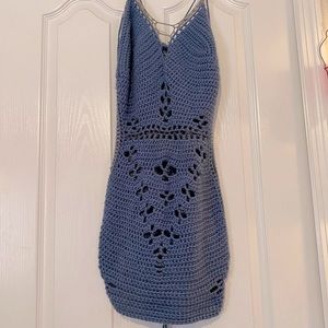 Cosmic sun crochet dress
